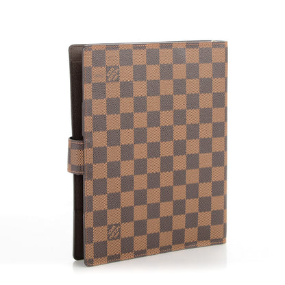 Louis Vuitton Damier Ebene Large Ring Agenda Cover 3 of 8
