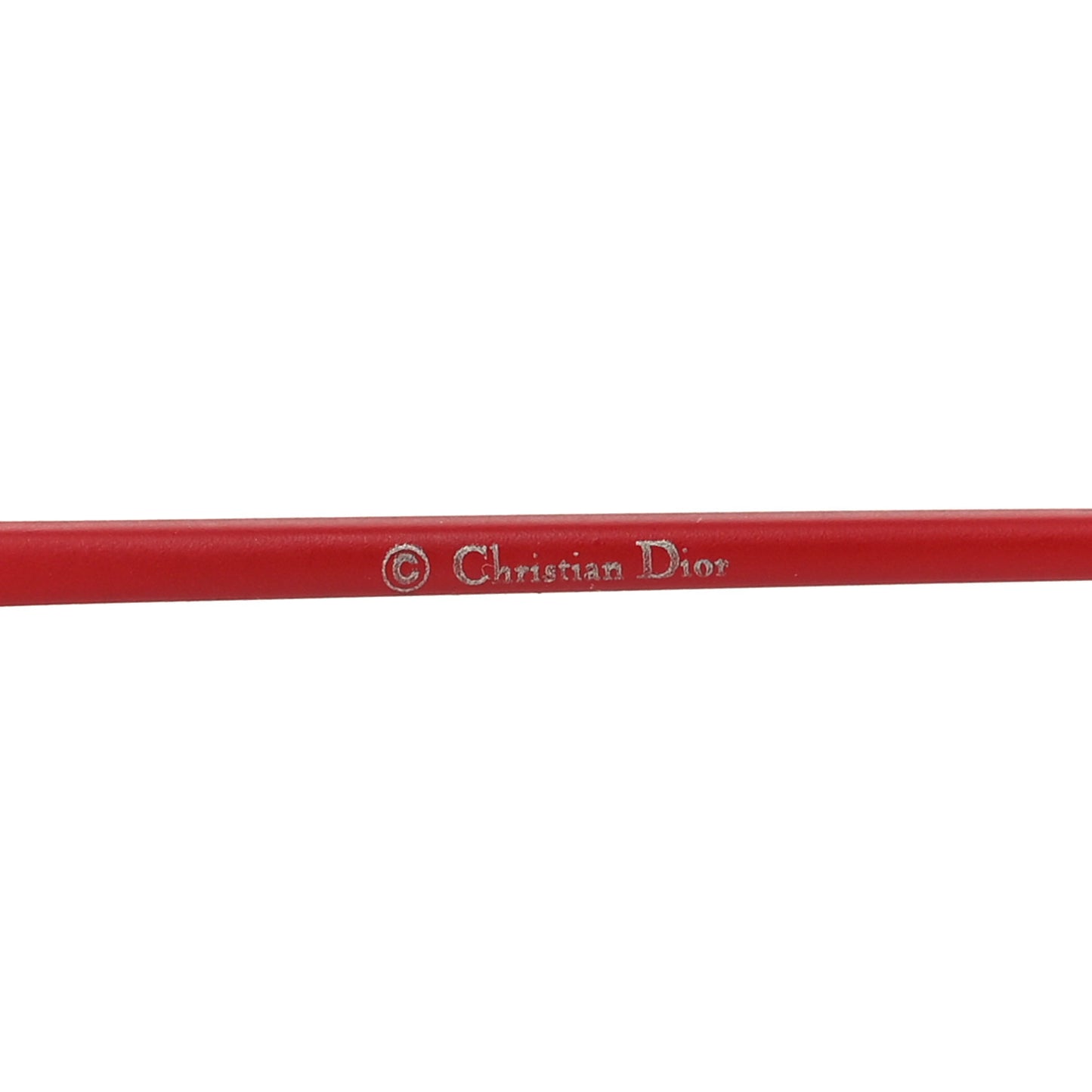 Metal Diorcamp Sunglasses Red