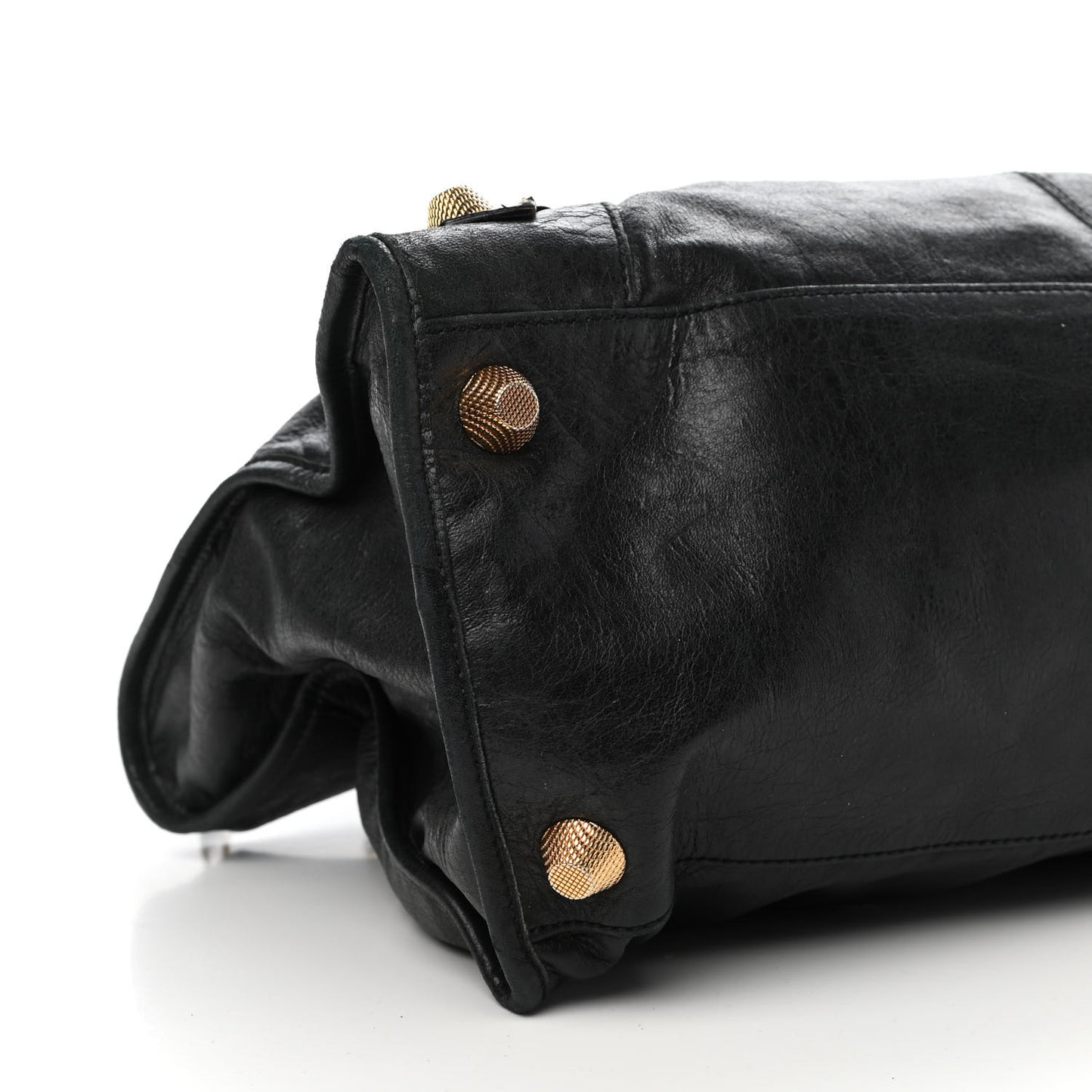 Agneau Giant 21 Gold Hardware Work Black