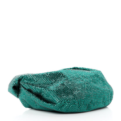 Bottega Veneta Crystal Embellished Satin Mini Hotfix Jodie Emerald 4 of 11