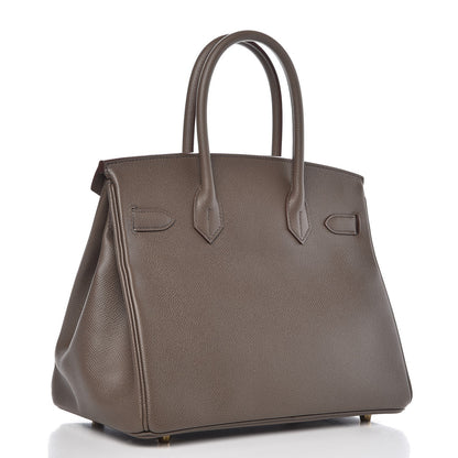 Hermes Epsom Birkin 30 Etain 3 of 29