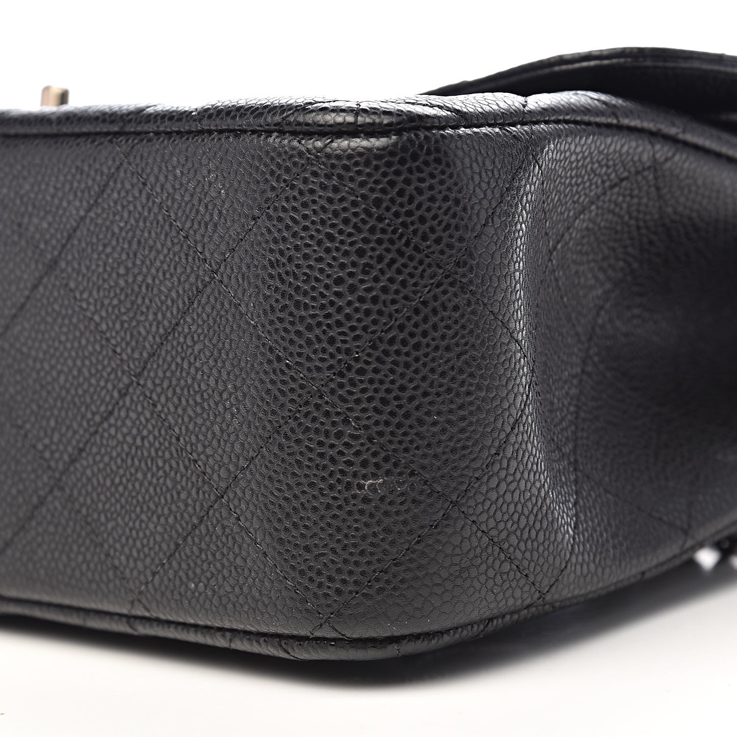 Chanel Caviar Quilted Jumbo Double Flap Black 12 of 17