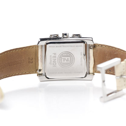 Fendi Stainless Steel Alligator 32mm Orologi Quartz Watch 5 of 6