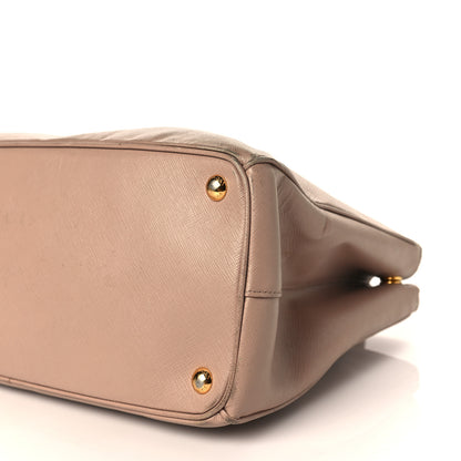 Prada Saffiano Medium Galleria Double Zip Tote Cammeo 9 of 17