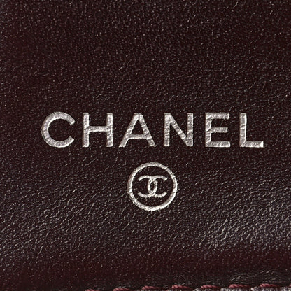 Chanel Caviar Quilted Yen Wallet Black 6 of 9