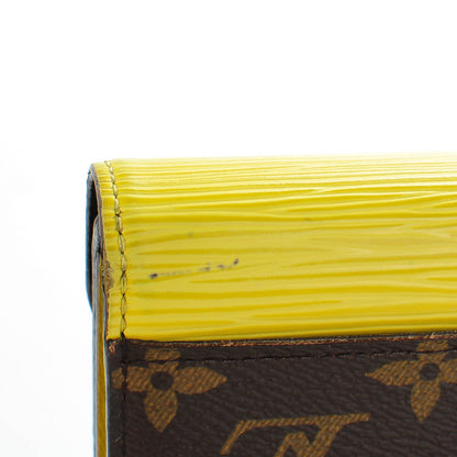 Louis Vuitton Epi Monogram Marie-Lou Compact Wallet Pistache 8 of 9
