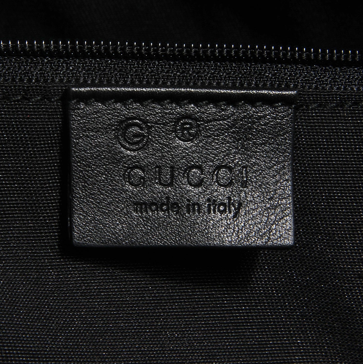 Gucci Guccissima Large GG Charm Convertible Dome Satchel Black 6 of 7