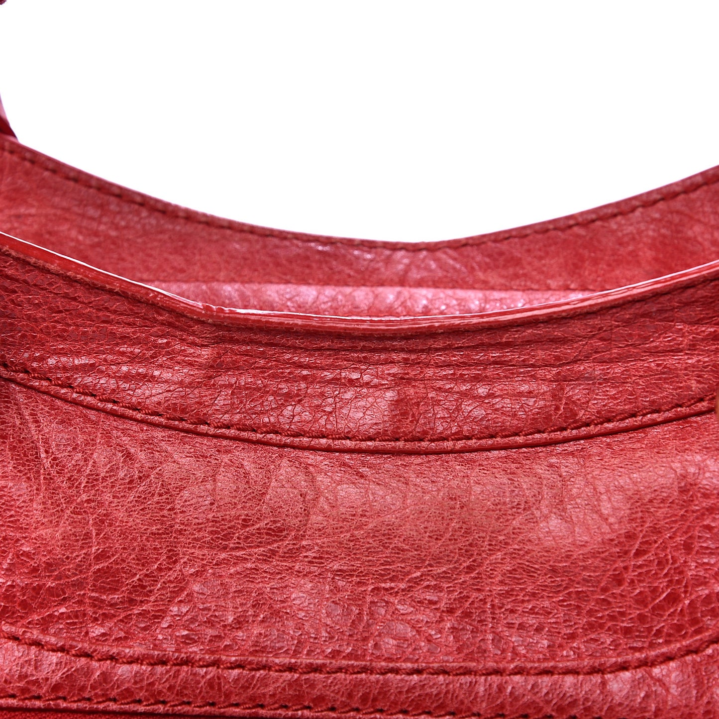 Agneau Giant 12 Gold Hardware City Rouge Cardinal