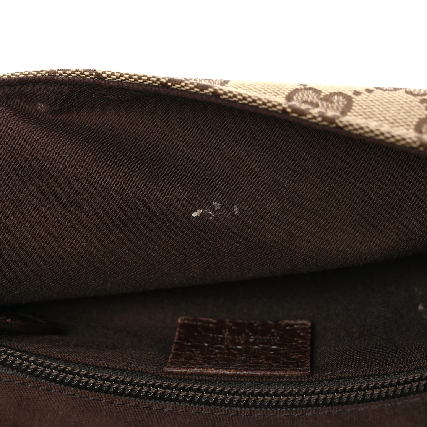Monogram Belt Bag Dark Brown