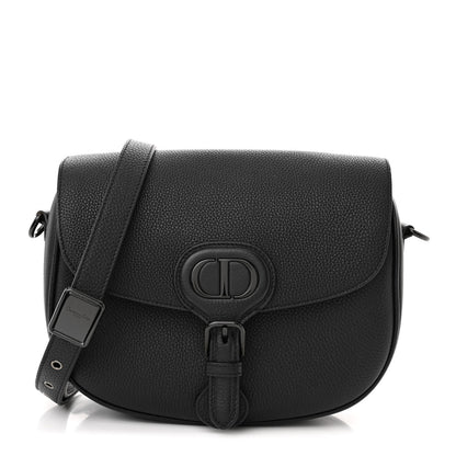 Christian Dior Grained Calfskin Medium Bobby Flap Black 1 of 12