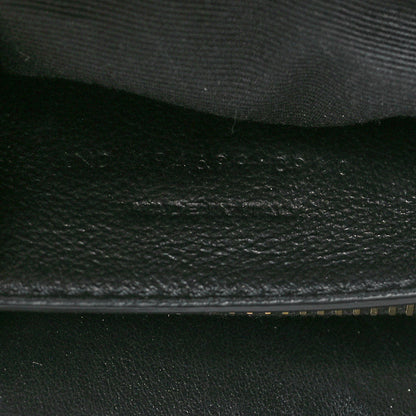 Saint Laurent Calfskin Y Quilted Monogram Small Loulou Chain Satchel Black 7 of 11