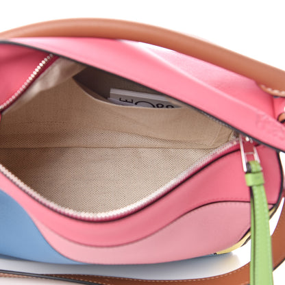 Loewe Calfskin Small Puzzle Bag Tan Multicolor 5 of 10