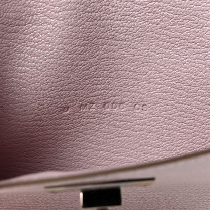 Hermes Chevre Mysore Kelly Pocket Compact Wallet Mauve Pale 7 of 7