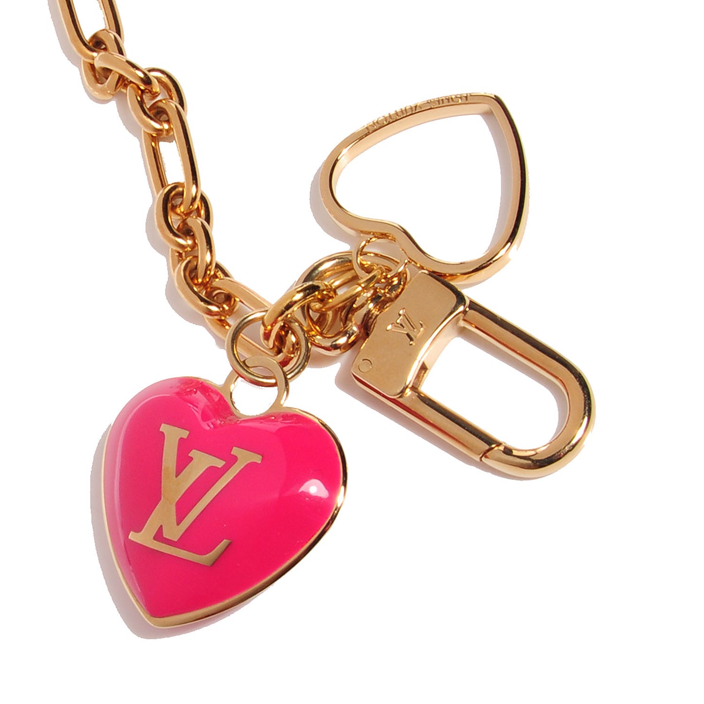 Vernis Heart Coin Purse Rose Pop