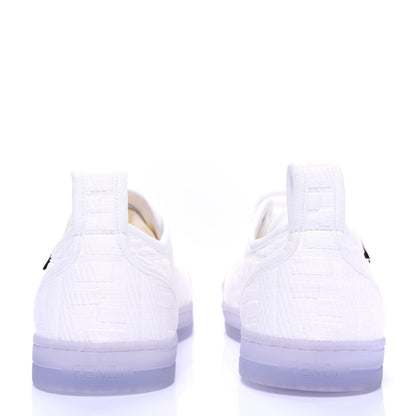 Fendi Corda FF Promenade Low Top Sneakers 35 White 6 of 10