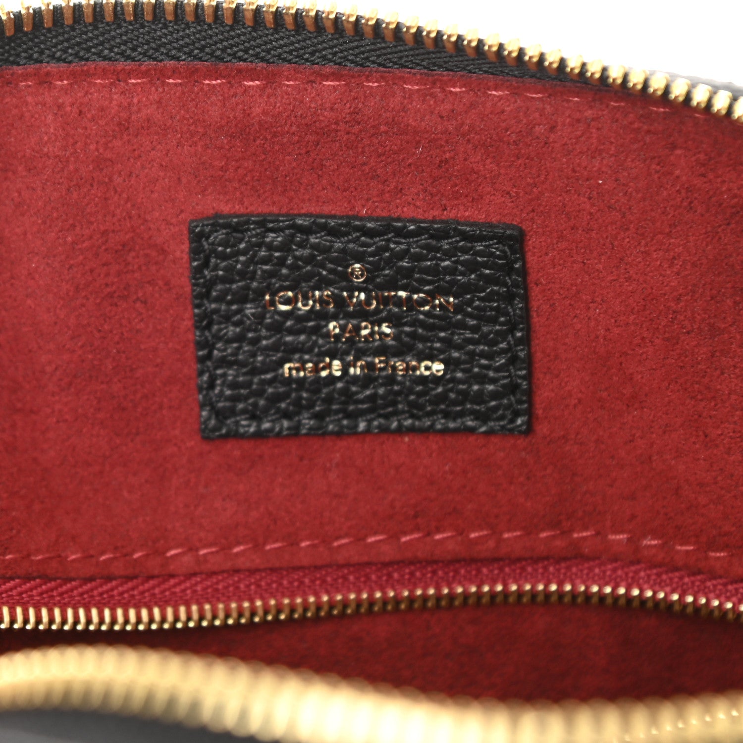 Louis Vuitton Empreinte Monogram Giant Speedy Bandouliere 25 Black Beige 6 of 7