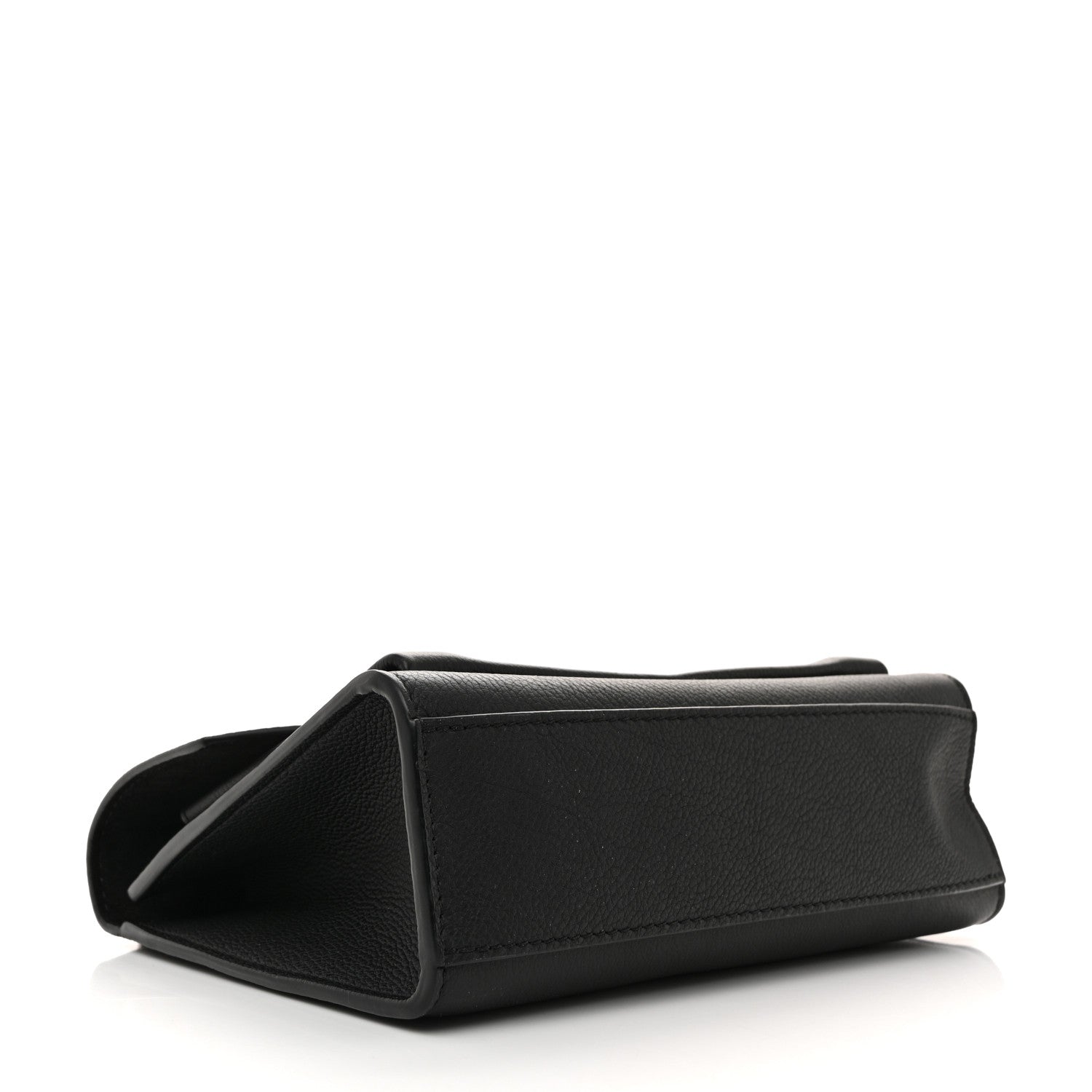 Louis Vuitton Soft Calfskin Mylockme Chain Bag BB Black 4 of 14