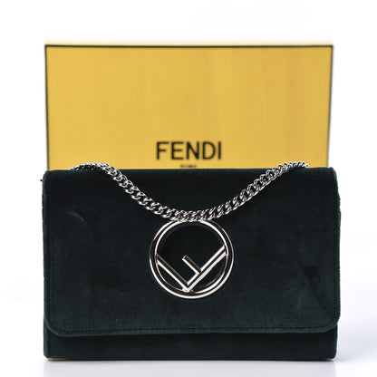 Fendi Velvet F is Wallet on Chain Amazzonia 10 of 10