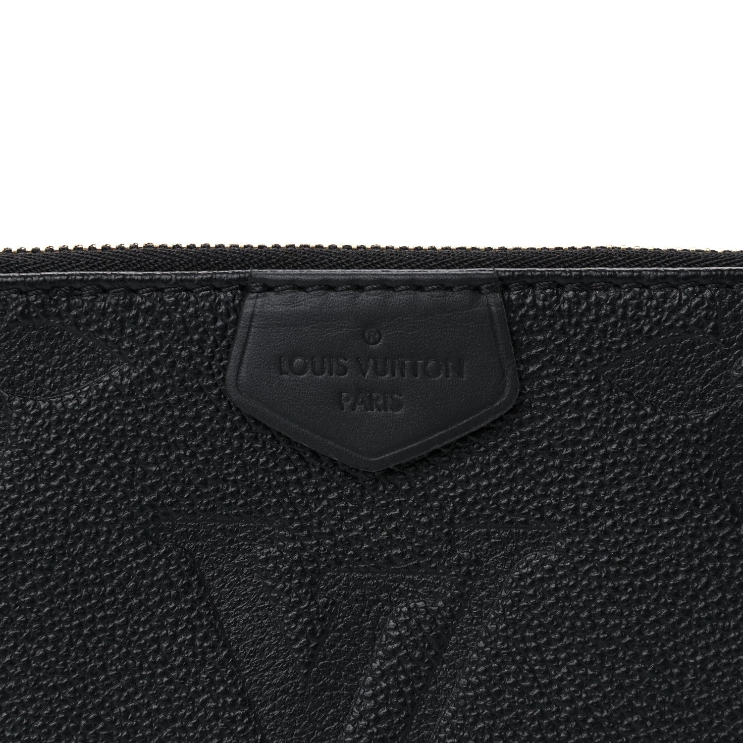 Louis Vuitton Empreinte Monogram Giant Multi Pochette Accessories Mini Pochette Black 9 of 9