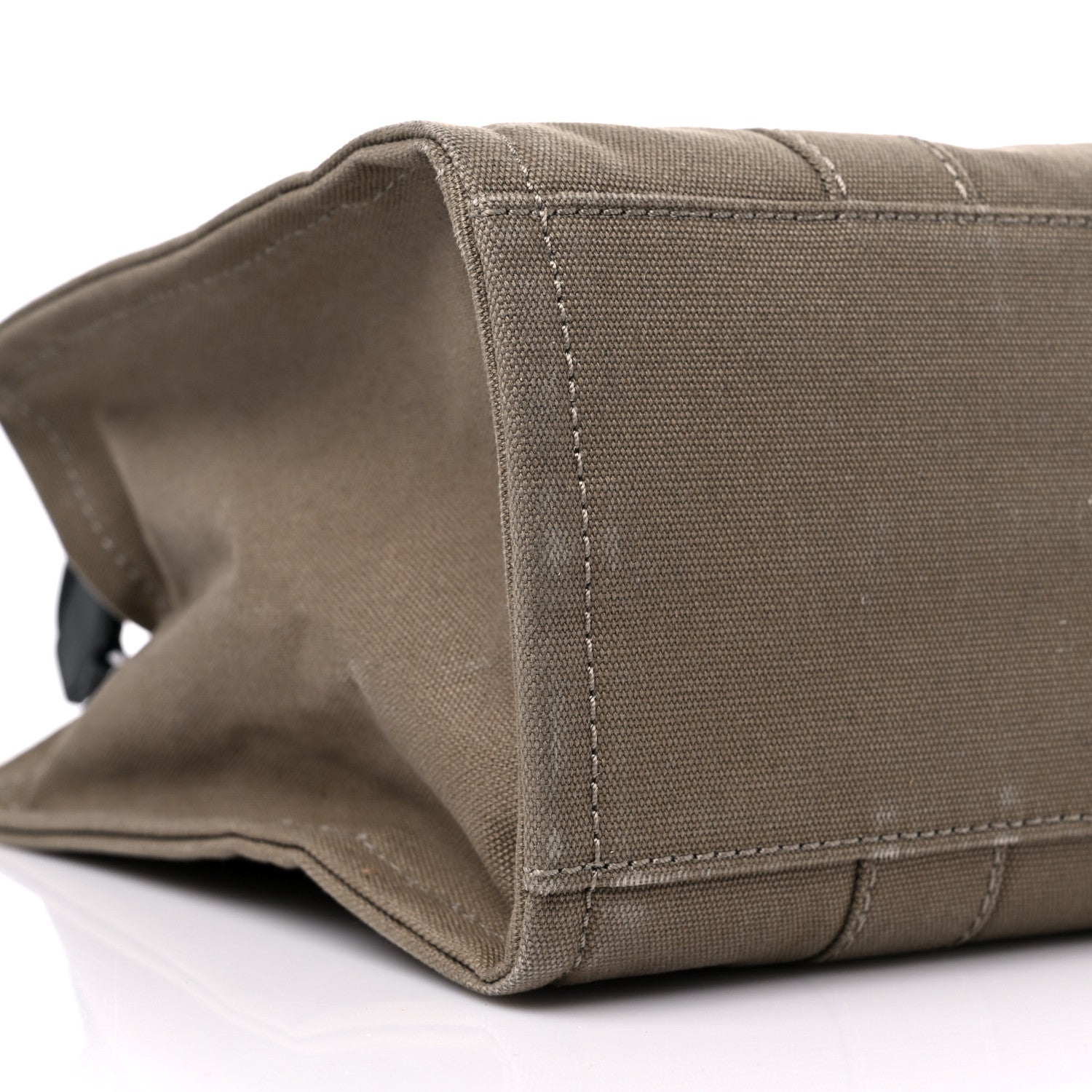 Marc Jacobs Cotton Canvas Medium The Traveler Tote Bag Slate Green 7 of 11