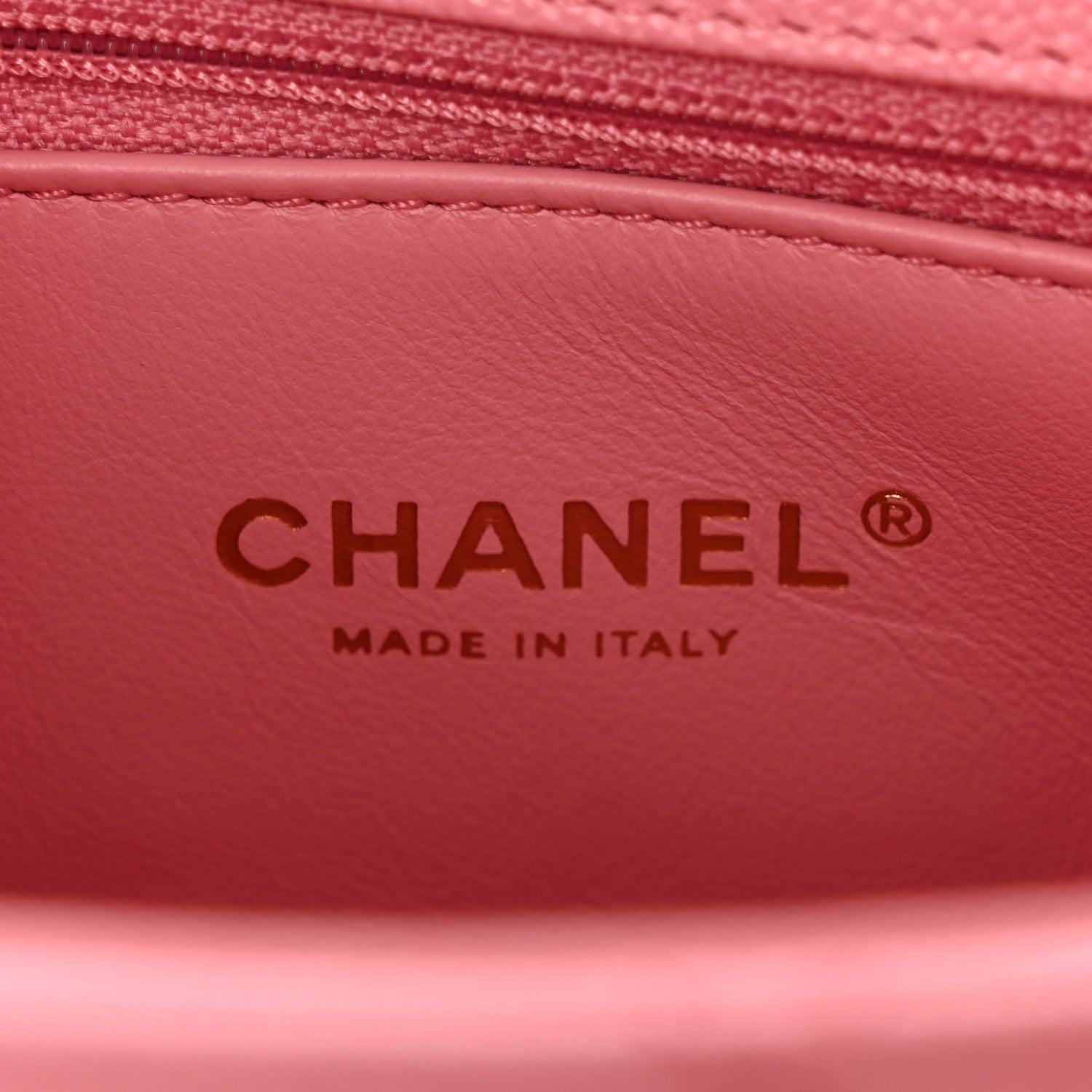 Chanel Caviar Quilted Mini Coco Chain Handle Flap Pink 6 of 11