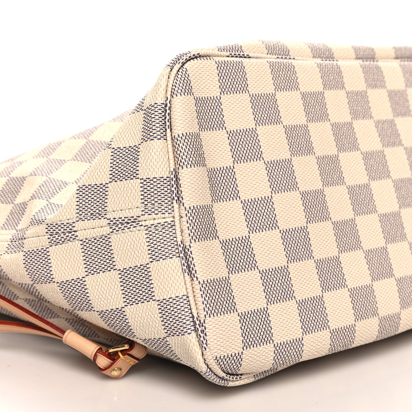 Damier Azur Neo Neverfull MM Rose Ballerine