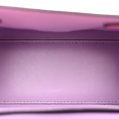 Versace Grained Calfskin Small La Medusa Top Handle Bag Fuchsia 5 of 13