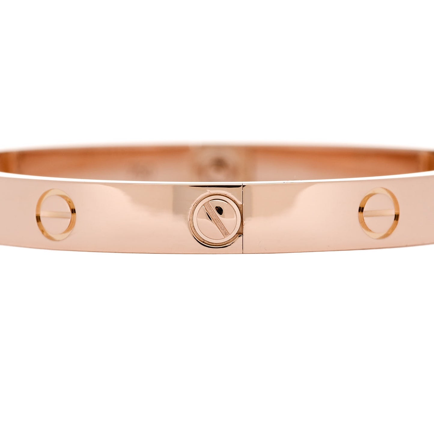 18K Pink Gold LOVE Bracelet 17