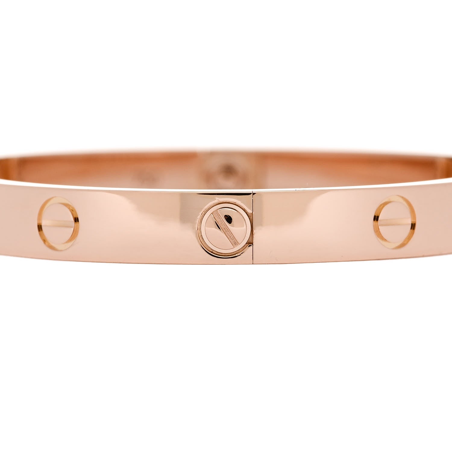 Cartier 18K Pink Gold LOVE Bracelet 17 3 of 7
