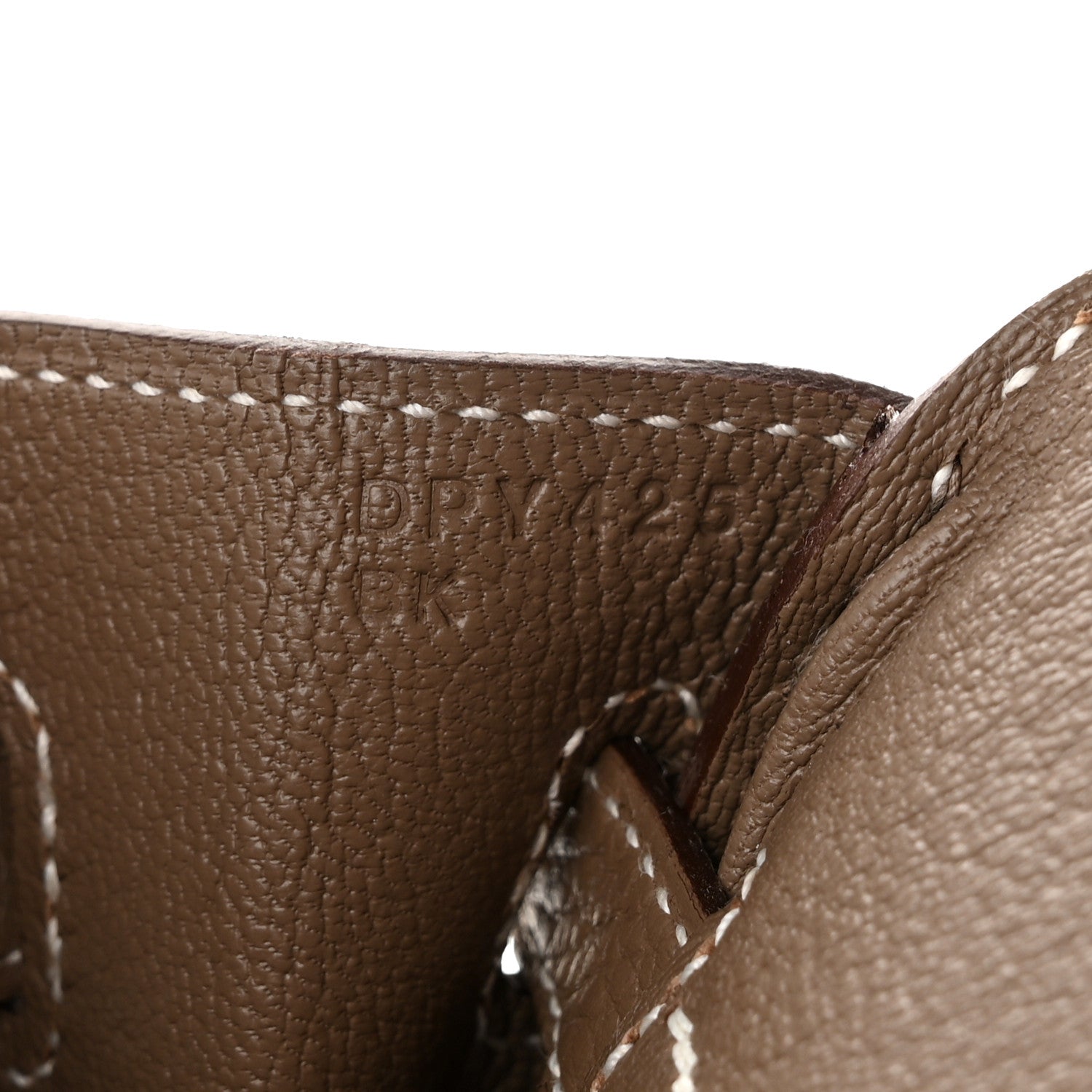 Hermes Togo Birkin 25 Etoupe 6 of 10