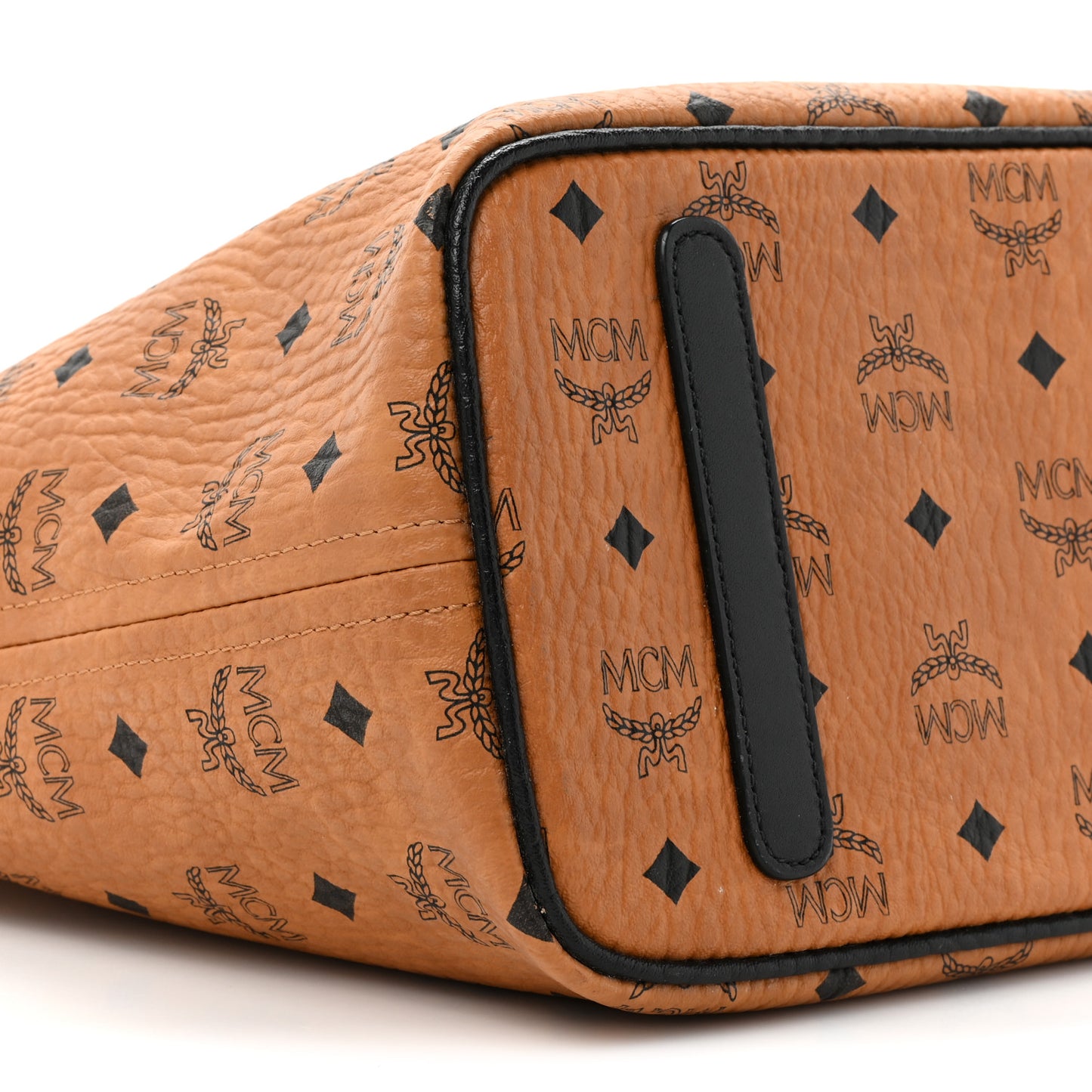 Visetos Medium Project Reversible Shopper Tote Cognac