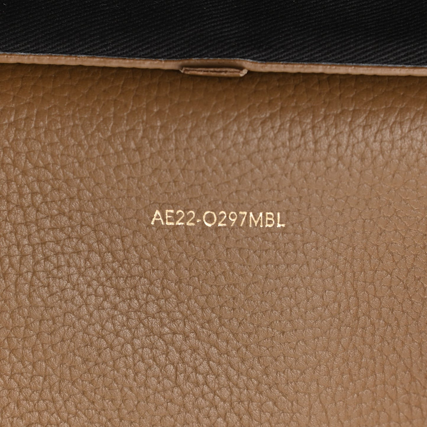 Calfskin Mini Pashli Saddle Belt Bag Brown