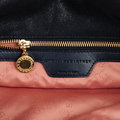 Stella McCartney Shaggy Deer Falabella Fold Over Tote Navy 6 of 9