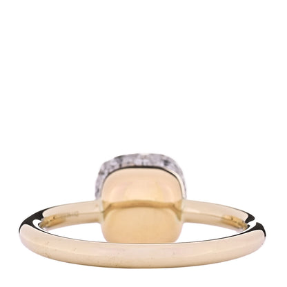 Pomellato 18K Rose White Gold Diamond Nudo Solitaire Ring 56 7.5 3 of 5
