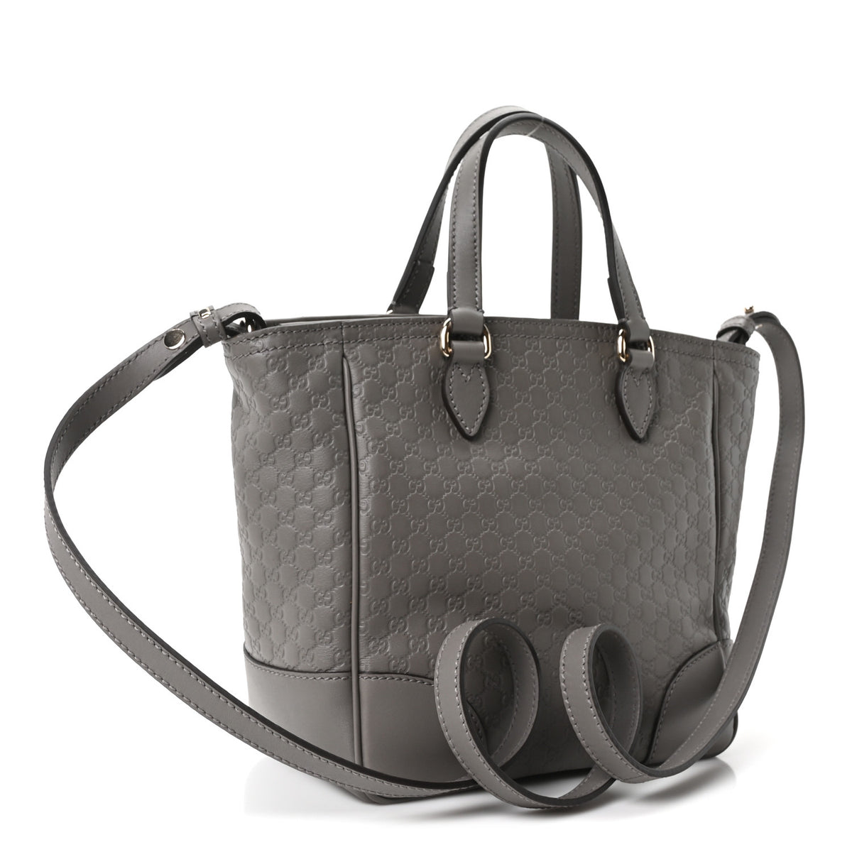 Microguccissima Small Bree Tote Graphite