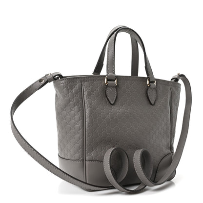 Gucci Microguccissima Small Bree Tote Graphite 3 of 10