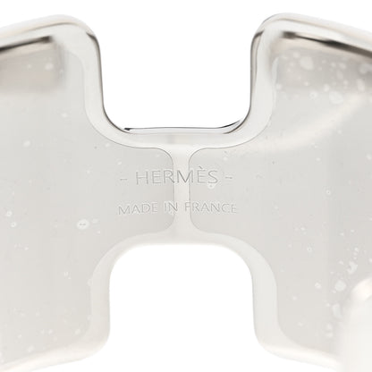 Hermes Metallic Chevre Chamkilight Olympe Cuff Bracelet Dore 4 of 6