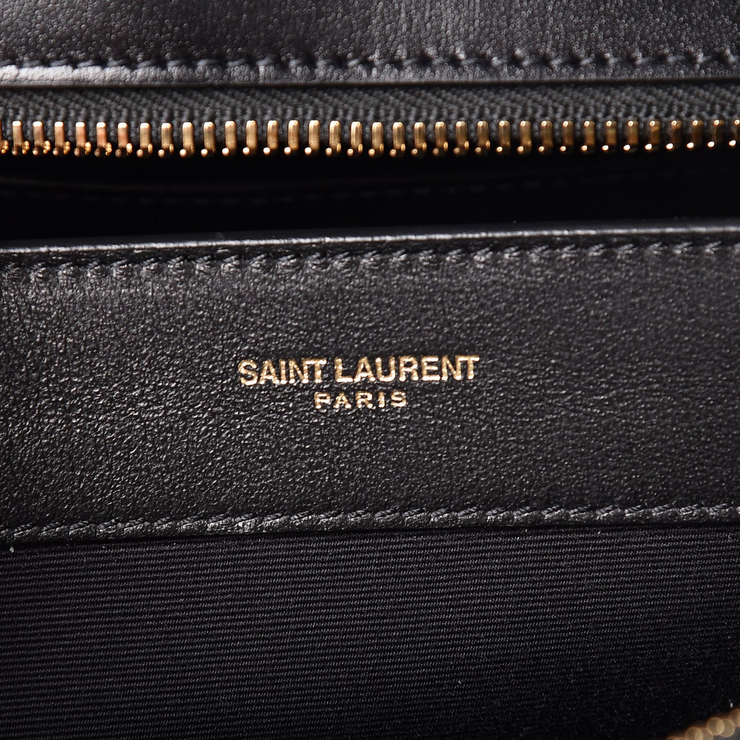 Shiny Calfskin Medium Uptown Tote Black