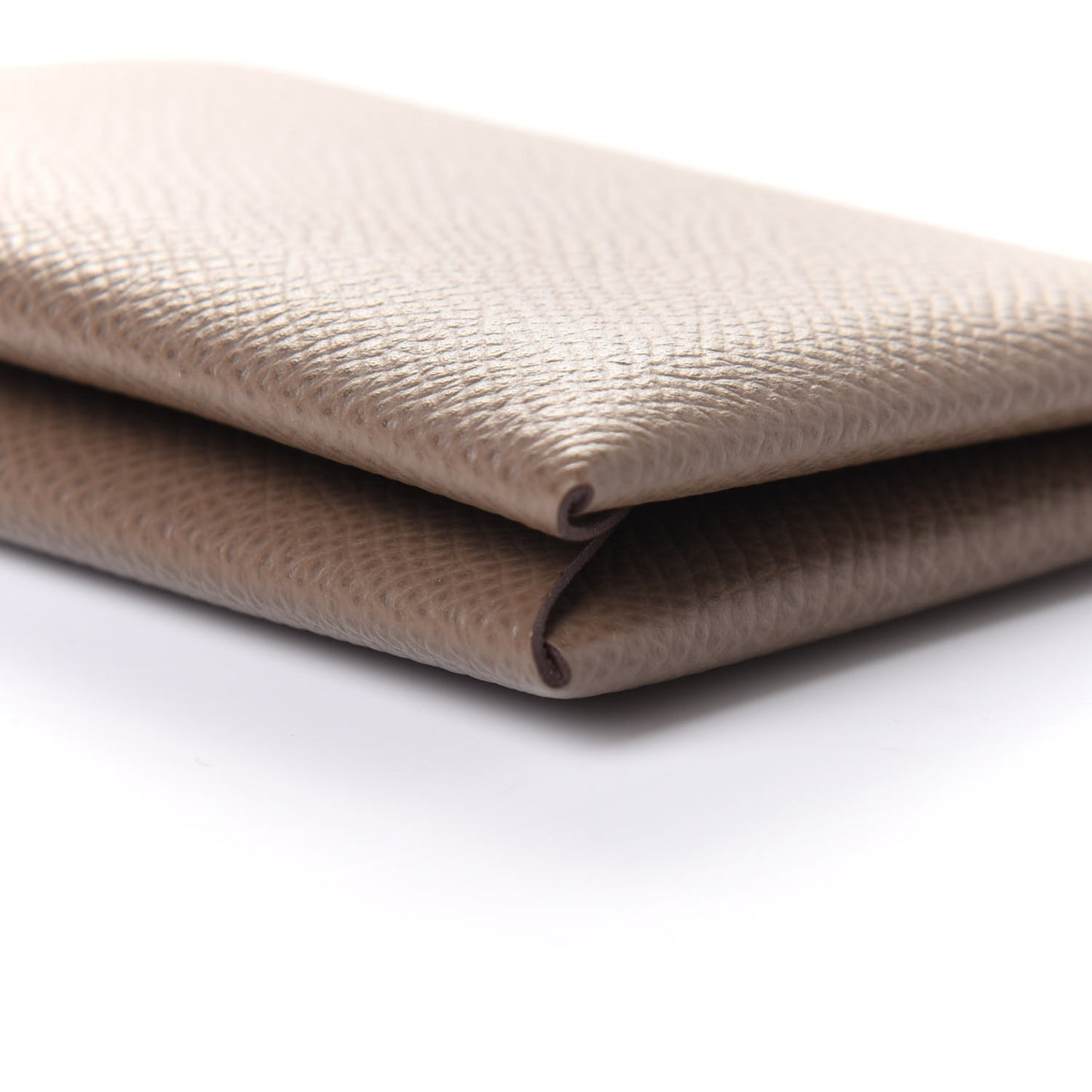 Epsom Calvi Card Case Etoupe