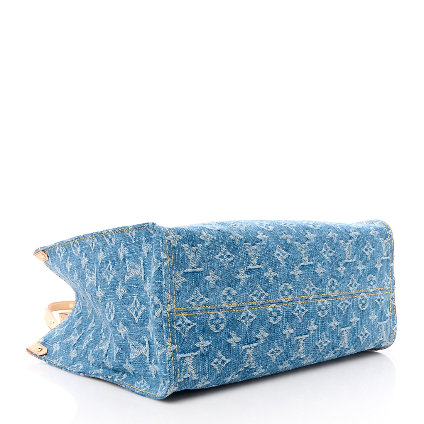 Monogram Denim Onthego MM Blue