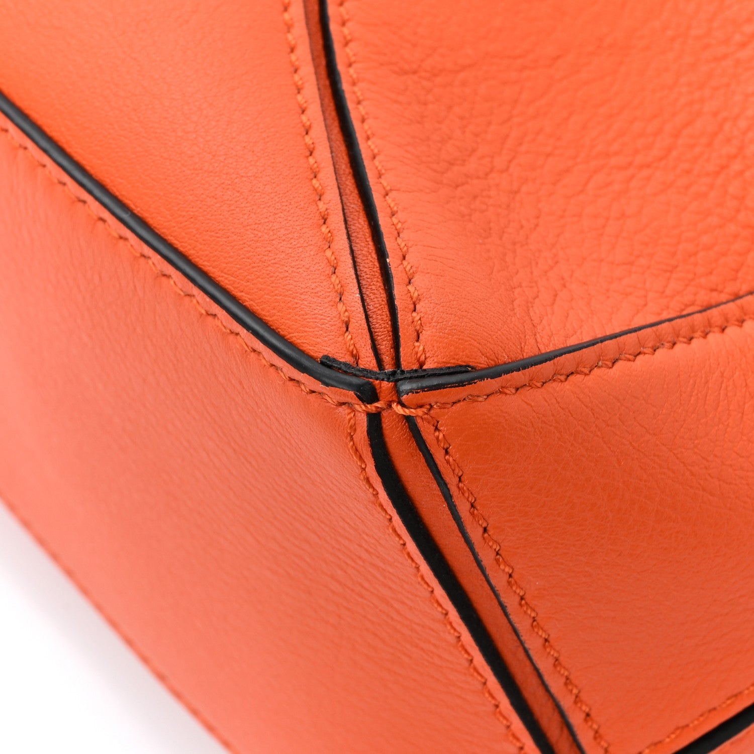 Loewe Calfskin Mini Puzzle Bag Orange 11 of 12