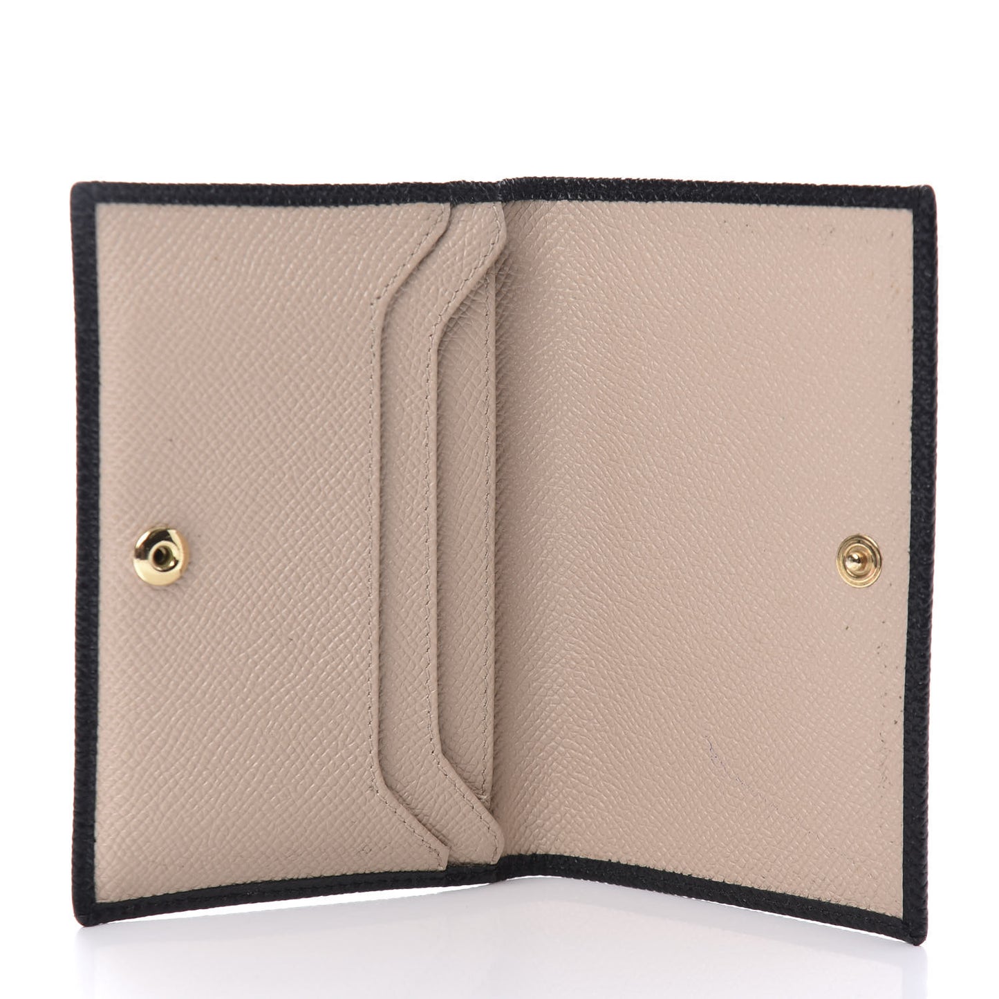 Dauphine Flap Card Holder Black
