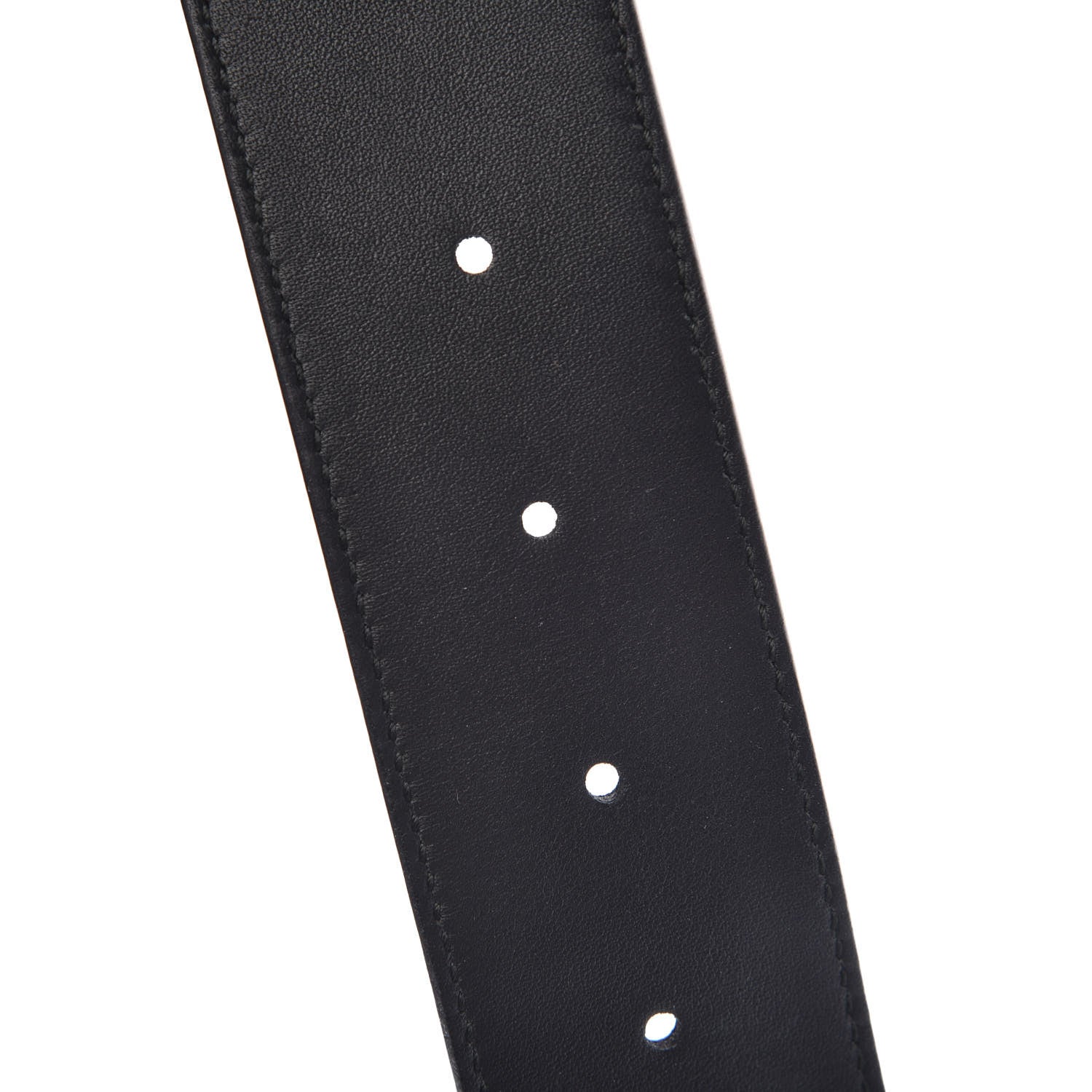 Gucci Textured Calfskin Double G 40mm Belt 95 38 Black 7 of 7