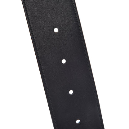 Gucci Textured Calfskin Double G 40mm Belt 95 38 Black 7 of 7