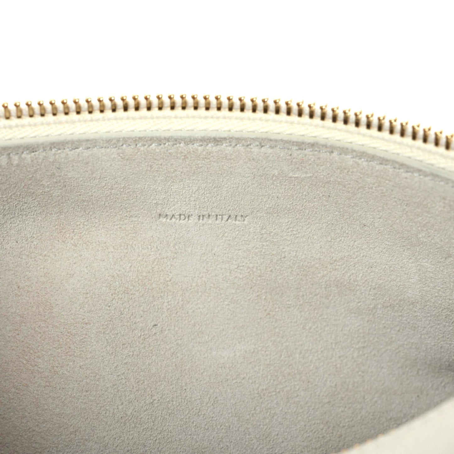 Supple Calfskin Medium Romy Shoulder Bag White