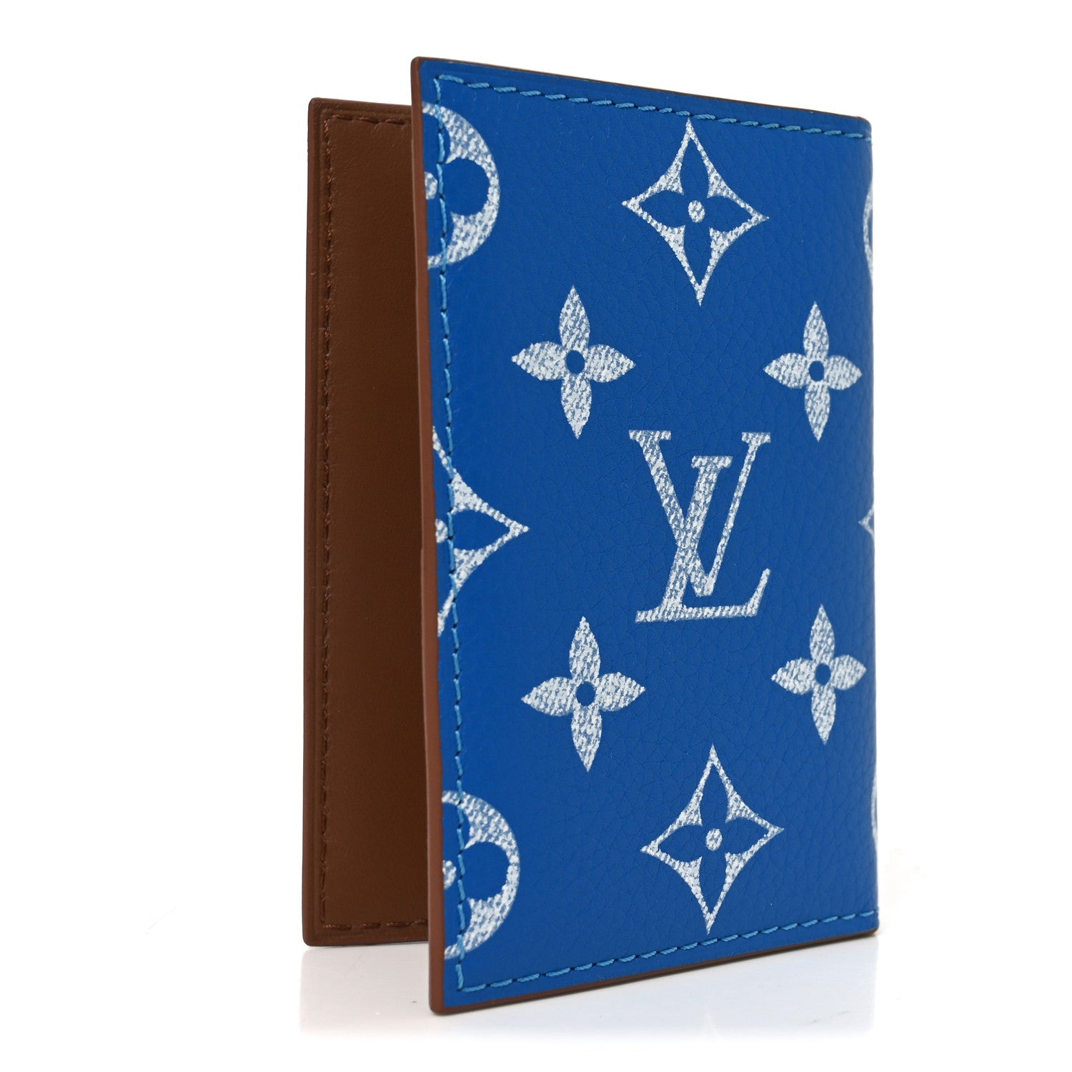 Louis Vuitton Calfskin Speedy P9 H40 Pocket Organizer Blue 3 of 8