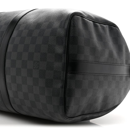 Louis Vuitton Damier Graphite Keepall Bandouliere 45 9 of 12