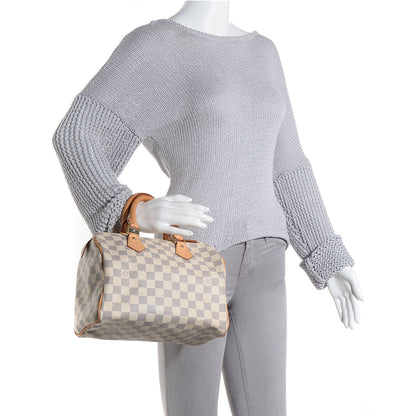 Louis Vuitton Damier Azur Speedy 25 2 of 7
