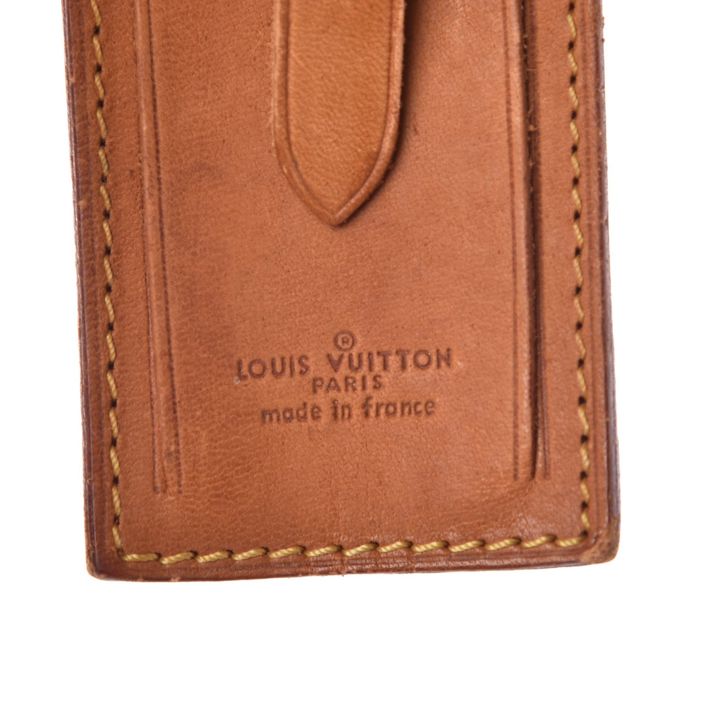 Vachetta Luggage Tag