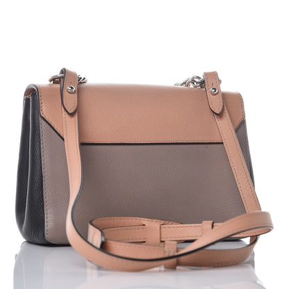 Louis Vuitton Calfskin Lockme II Chain Bag BB Venus Pink Black Magnolia 3 of 21
